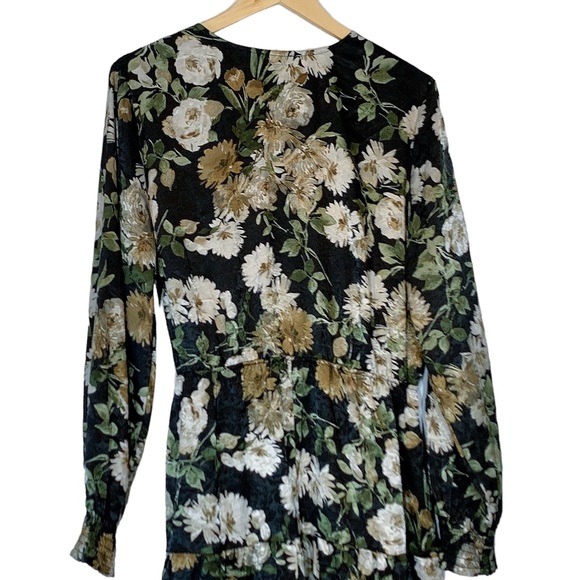 AVLN Studio Over-all Floral Pattern MIDI Dress - Picture 5 of 9